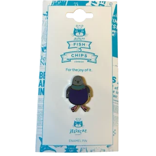 Leicester Pigeon Pin Badge