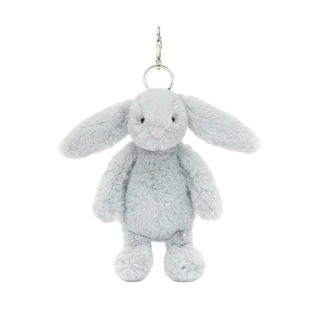 Bashful Silver Bunny Bag Charm