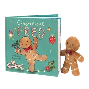 Gingerbread Fred Book and Jolly Gingerbread Fred Original