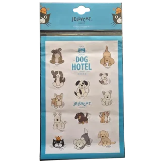 Dog Hotel China Stickers