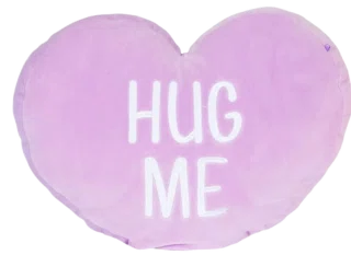 Candy Heart with "HUG ME"