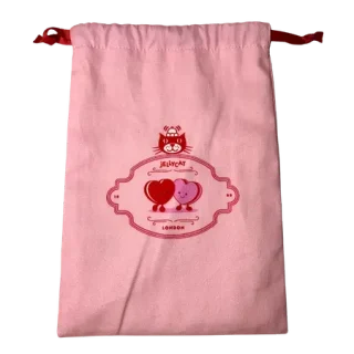 Jellycat Valentine’s Pink Dust Bag