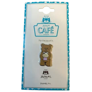 Bartholomew Bear 'Cupcake' Pin Badge