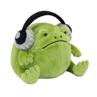 Ricky Rain Frog Headphones