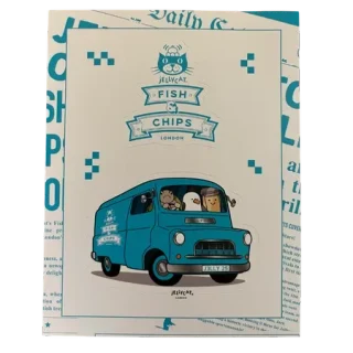 Fish & Chips TukTuk Stickers