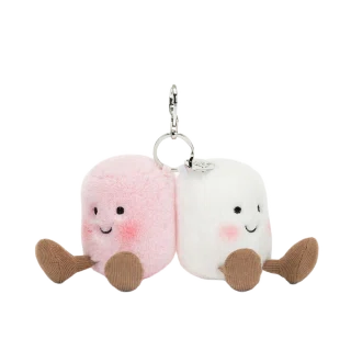 Amuseables Pair of Marshmallows Bag Charm