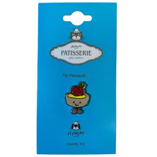 Amuseables Fleurette Tarte Aux Fraises Pin Badge
