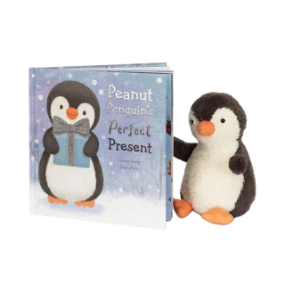 Peanut Penguin’s Perfect Present Book and Peanut Penguin Medium