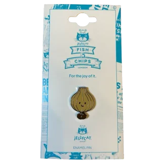 Onnie Pickled Onion Pin Badge