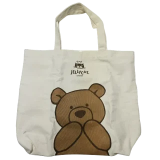 Bartholomew Bear Canvas Tote Bag
