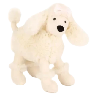 Posing Poodle Cream