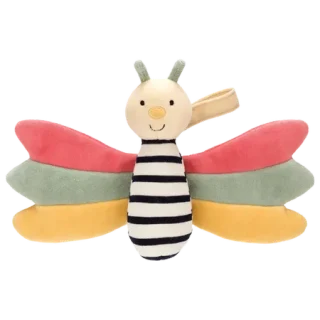 Doodlebug Butterfly Rattle